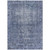 5' X 8' Navy Blue Oriental Washable Indoor Outdoor Area Rug 5' X 8' Navy Blue Oriental Washable Indoor Outdoor Area Rug