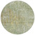 8' Sage Round Abstract Washable Indoor Outdoor Area Rug