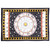 80" X 56" Black White And Yellow Cotton Hanging Tapestry 80" X 56" Black White And Yellow Cotton Hanging Tapestry