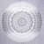 92" X 84" Gray And White Mandala Cotton Hanging Tapestry 92" X 84" Gray And White Mandala Cotton Hanging Tapestry