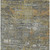 9' X 12' Gold And Taupe Abstract Washable Indoor Outdoor Area Rug
