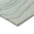 10' X 14' Sage And Taupe Striped Washable Indoor Outdoor Area Rug 10' X 14' Sage And Taupe Striped Washable Indoor Outdoor Area Rug