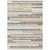 10' X 14' Ivory Beige And Taupe Striped Washable Indoor Outdoor Area Rug 10' X 14' Ivory Beige And Taupe Striped Washable Indoor Outdoor Area Rug