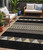 5' X 8' Black Ivory And Wheat Southwestern Washable Indoor Outdoor Area Rug