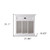 31" White Solid and Manufactured Wood Nightstand 31" White Solid and Manufactured Wood Nightstand