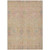 10' X 14' Tan Pink And Yellow Floral Medallion Washable Indoor Outdoor Area Rug 10' X 14' Tan Pink And Yellow Floral Medallion Washable Indoor Outdoor Area Rug