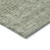 9' X 12' Sage And Beige Striped Washable Indoor Outdoor Area Rug 9' X 12' Sage And Beige Striped Washable Indoor Outdoor Area Rug
