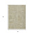 3' X 5' Beige Tan And Ivory Damask Washable Indoor Outdoor Area Rug 3' X 5' Beige Tan And Ivory Damask Washable Indoor Outdoor Area Rug