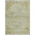 10' X 14' Sage And Wheat Medallion Washable Indoor Outdoor Area Rug