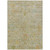 3' X 5' Khaki And Beige Floral Washable Indoor Outdoor Area Rug 3' X 5' Khaki And Beige Floral Washable Indoor Outdoor Area Rug