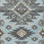 9' X 12' Teal Blue And Charcoal Tribal Washable Indoor Outdoor Area Rug 9' X 12' Teal Blue And Charcoal Tribal Washable Indoor Outdoor Area Rug