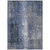 9' X 12' Navy Blue And Ivory Abstract Washable Indoor Outdoor Area Rug 9' X 12' Navy Blue And Ivory Abstract Washable Indoor Outdoor Area Rug