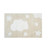 32" White And Beige Cotton Clouds and Stars Youthful Bath Rug 32" White And Beige Cotton Clouds and Stars Youthful Bath Rug