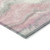 3' X 5' Blush And Ivory Abstract Washable Indoor Outdoor Area Rug 3' X 5' Blush And Ivory Abstract Washable Indoor Outdoor Area Rug