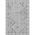 3' X 5' Ash Gray And Ivory Diamond Distressed Washable Area Rug With UV Protection 3' X 5' Ash Gray And Ivory Diamond Distressed Washable Area Rug With UV Protection