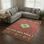 9' X 12' Cinnamon Ivory And Beige Geometric Washable Area Rug With UV Protection 9' X 12' Cinnamon Ivory And Beige Geometric Washable Area Rug With UV Protection