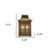 Manchester 2-Light Aged Brass Pocket Wall Light Manchester 2-Light Aged Brass Pocket Wall Light