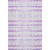 5' X 8' Purple And Ivory Geometric Washable Area Rug With UV Protection 5' X 8' Purple And Ivory Geometric Washable Area Rug With UV Protection