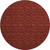 8' Burgundy And Brown Geometric Washable Round Rug With UV Protection