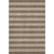 8' X 10' Coffee And Beige Striped Washable Area Rug With UV Protection 8' X 10' Coffee And Beige Striped Washable Area Rug With UV Protection