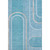 9' X 12' Teal And Khaki Geometric Washable Area Rug With UV Protection 9' X 12' Teal And Khaki Geometric Washable Area Rug With UV Protection