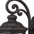 XL Black Cast Aluminum Glass Lantern Wall Sconce XL Black Cast Aluminum Glass Lantern Wall Sconce