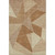 8' X 10' Chili Red And Beige Geometric Washable Area Rug With UV Protection 8' X 10' Chili Red And Beige Geometric Washable Area Rug With UV Protection