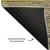 10' X 14' Graphite And Gold Abstract Washable Area Rug With UV Protection 10' X 14' Graphite And Gold Abstract Washable Area Rug With UV Protection