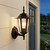 Antique Bronze Glass Lantern Wall Light Antique Bronze Glass Lantern Wall Light