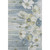 9' X 12' Blue Ivory And Gold Floral Washable Area Rug With UV Protection 9' X 12' Blue Ivory And Gold Floral Washable Area Rug With UV Protection