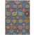 3' X 5' Navy Blue Gold And Pink Damask Washable Indoor Outdoor Area Rug 3' X 5' Navy Blue Gold And Pink Damask Washable Indoor Outdoor Area Rug