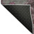 9' X 12' Burgundy And Gray Medallion Washable Indoor Outdoor Area Rug