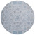 8' Sky Blue Gray And Ivory Round Tribal Washable Indoor Outdoor Area Rug 8' Sky Blue Gray And Ivory Round Tribal Washable Indoor Outdoor Area Rug