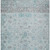 5' X 8' Teal Blue Gray And Silver Tribal Washable Indoor Outdoor Area Rug 5' X 8' Teal Blue Gray And Silver Tribal Washable Indoor Outdoor Area Rug