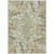 3' X 5' Artichoke Green Wheat And Ivory Floral Washable Indoor Outdoor Area Rug 3' X 5' Artichoke Green Wheat And Ivory Floral Washable Indoor Outdoor Area Rug