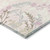 3' X 5' Pink Ivory And Gray Floral Washable Indoor Outdoor Area Rug 3' X 5' Pink Ivory And Gray Floral Washable Indoor Outdoor Area Rug