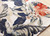 8' X 11' Cream Brick Red And Green Botanical Leaves Area Rug
