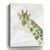 24" x 18" Abstract Marble Watercolor Giraffe Canvas Wall Art 24" x 18" Abstract Marble Watercolor Giraffe Canvas Wall Art