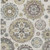 10' X 14' Beige Gray And Brown Medallion Washable Area Rug With UV Protection