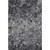 10' X 14' Black Gray And Silver Diamond Washable Area Rug With UV Protection