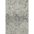 10' X 14' Silver Gray And Ivory Diamond Washable Area Rug With UV Protection