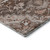 5' X 8' Terra Cotta Beige And Gray Floral Medallion Washable Area Rug With UV Protection 5' X 8' Terra Cotta Beige And Gray Floral Medallion Washable Area Rug With UV Protection