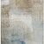3' X 5' Taupe Blue And Ivory Abstract Washable Area Rug With UV Protection 3' X 5' Taupe Blue And Ivory Abstract Washable Area Rug With UV Protection
