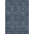 10' X 14' Blue And Ivory Floral Washable Area Rug With UV Protection 10' X 14' Blue And Ivory Floral Washable Area Rug With UV Protection