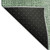 3' X 5' Green And Ivory Ombre Washable Area Rug With UV Protection