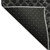 9' X 12' Charcoal And Ivory Abstract Geometric Washable Area Rug With UV Protection