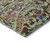 9' X 12' Chocolate Blue And Pink Paisley Washable Area Rug With UV Protection 9' X 12' Chocolate Blue And Pink Paisley Washable Area Rug With UV Protection