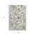 9' X 12' Brown And Ivory Paisley Washable Area Rug With UV Protection 9' X 12' Brown And Ivory Paisley Washable Area Rug With UV Protection
