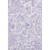 3' X 5' Lavender And Ivory Paisley Washable Area Rug With UV Protection
