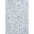 9' X 12' Sky Blue And Ivory Paisley Washable Area Rug With UV Protection 9' X 12' Sky Blue And Ivory Paisley Washable Area Rug With UV Protection